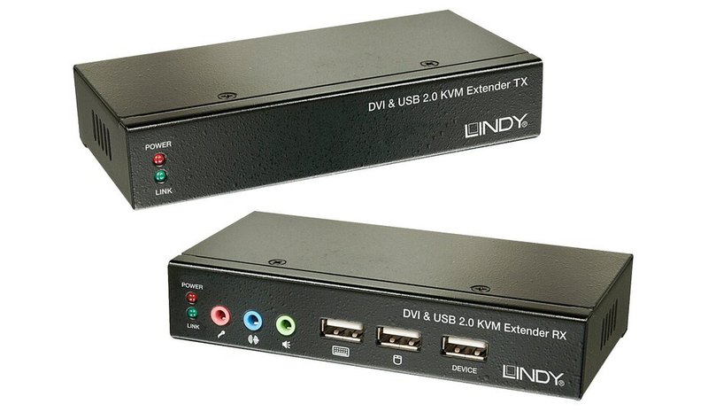 Lindy 39377 KVM switch Black