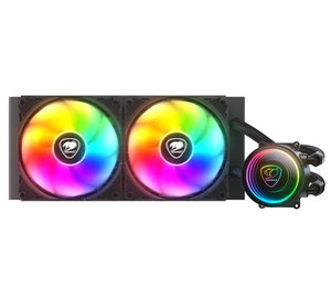 COUGAR CPU Water Cooling, Poseidon Elite 240, ARGB, Black