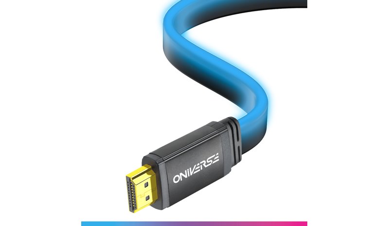 Oniverse HDMI LED cable 8K 2m - Blue (Multiplatform) – kuva 2/2