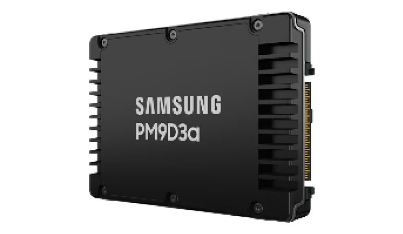 Samsung PM9D3a 960 GB 2.5" PCI Express 5.0 NVMe