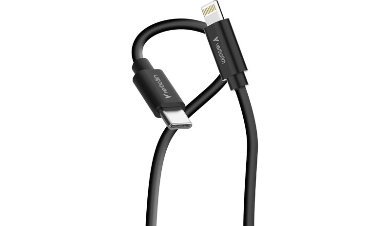 Verbatim Essentials Sync & Charge USB-C to Lightning Cables