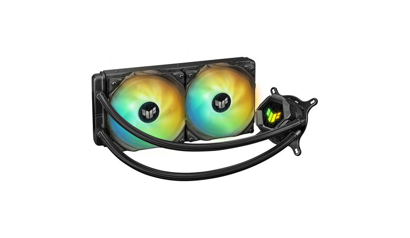 ASUS TUF-GAMING-LC-240-ARGB Processor All-in-one liquid cooler 12 cm Black 1 pc(s)