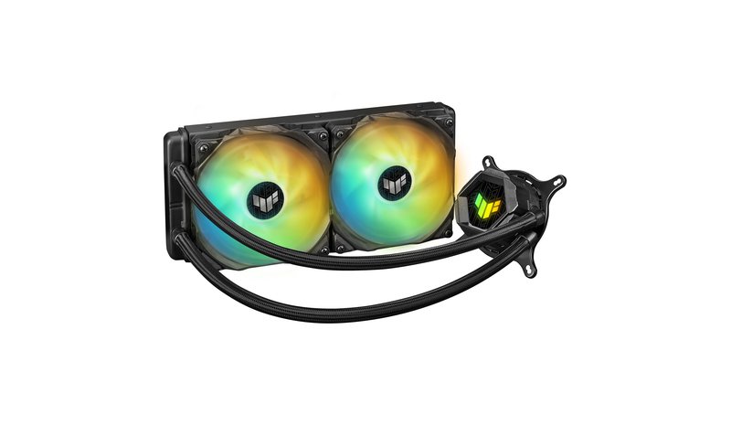 ASUS TUF-GAMING-LC-240-ARGB Processor All-in-one liquid cooler 12 cm Black 1 pc(s)