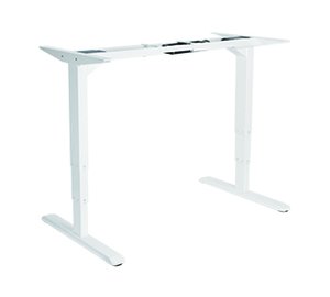 Equip ERGO Electric Sit-Stand Desk Frame, Dual Motor, White