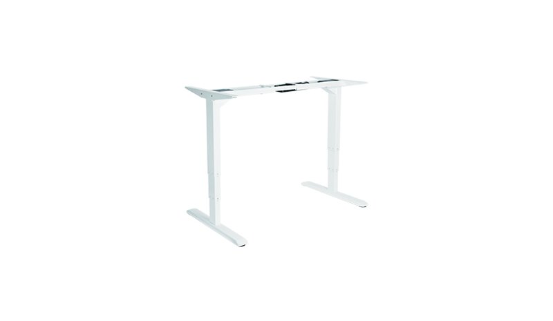 Equip ERGO Electric Sit-Stand Desk Frame, Dual Motor, White