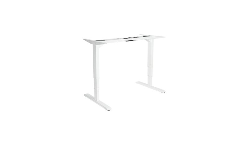 Equip ERGO Electric Sit-Stand Desk Frame, Dual Motor, White