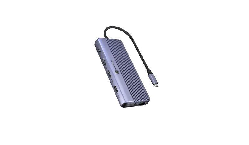ICY BOX IB-DK4062-CPD Wired USB 3.2 Gen 1 (3.1 Gen 1) Type-C Anthracite