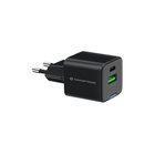 Conceptronic 2-Port 20W GaN USB PD Charger, USB-C x 1, USB-A x 1, QC 3.0, PPS