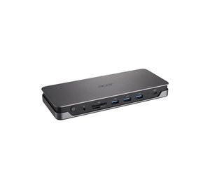 Acer GP.DCK11.01Q laptop dock/port replicator Wired USB 3.2 Gen 2 (3.1 Gen 2) Type-C Black