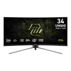 MSI MAG 345CQRF E20 computer monitor 86.4 cm (34") 3440 x 1440 pixels UltraWide Dual Quad HD Black