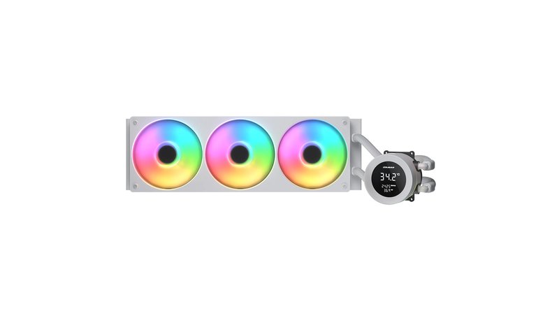 COUGAR Poseidon Vistek 360 CPU Water Cooling, ARGB, White