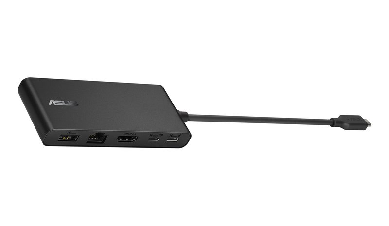 ASUS Dual 4K USB-C Dock DC201 Wired USB 3.2 Gen 2 (3.1 Gen 2) Type-C Black