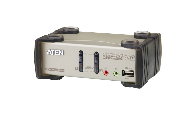 ATEN CS1732B, kytkin