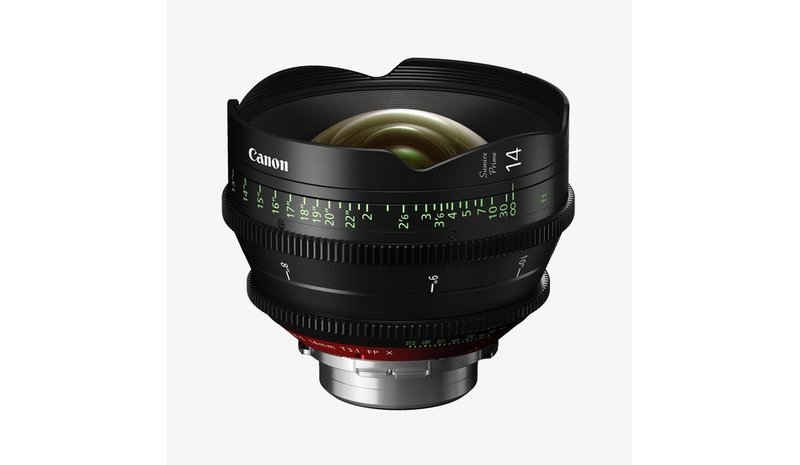 Canon CN-E 14mm T3.1 FP X Camcorder Cinema lens Black