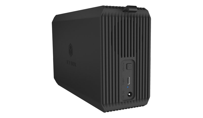 ICY BOX IB-RD3720-CU3 HDD/SSD enclosure Black 2.5/3.5"