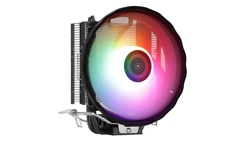 Aerocool Rave 3 FRGB Processor Air cooler 12 cm Black, White 1 pc(s)