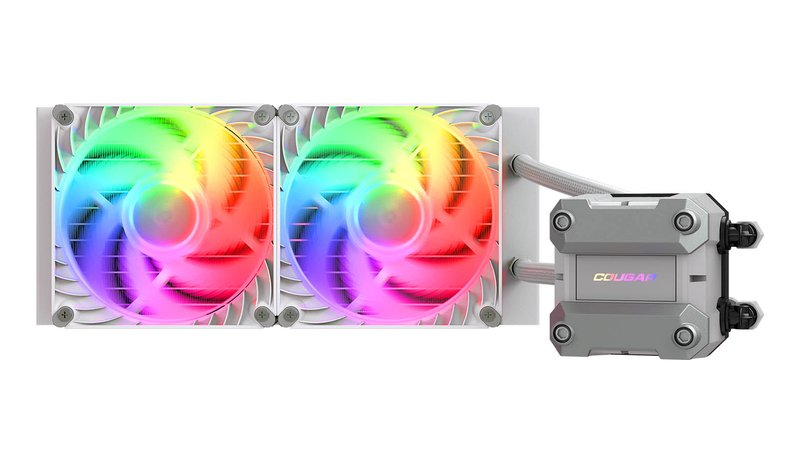 COUGAR CPU Water Cooling Poseidon Ultra 240, ARGB, White