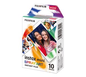 Fujifilm Instax MINI Spray Art Film Multicolour