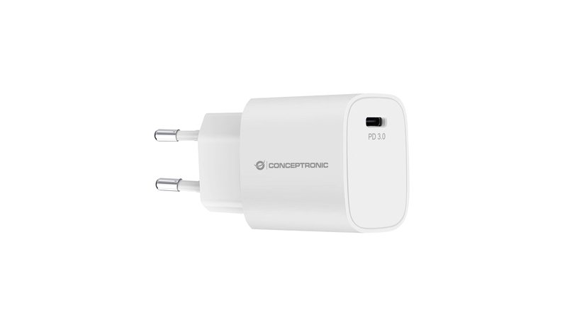 Conceptronic 1-Port 20W USB-C PD Charger