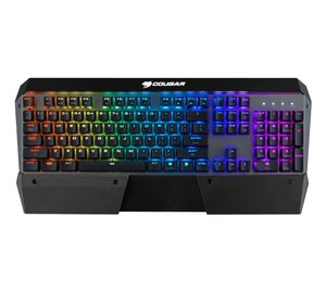 COUGAR CGR-Attack-X3-RGB keyboard Gaming USB QWERTY English Black