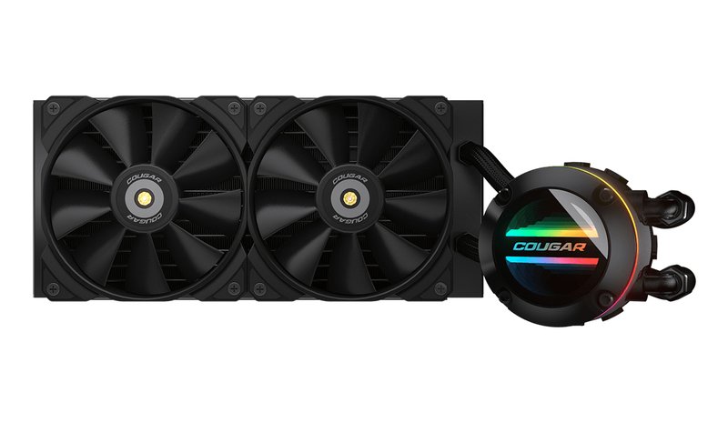 COUGAR CPU Water Cooling Poseidon-GT 240, ARGB, Black