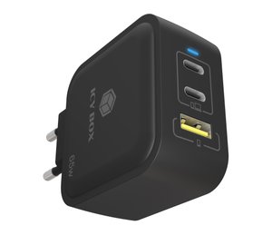 ICY BOX IB-PS1030-PD Universal Black AC Fast charging Indoor