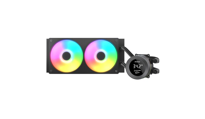 COUGAR Poseidon Vistek 240 CPU Water Cooling, ARGB, Black