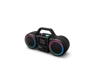Philips The Roller Stereo portable speaker Black 60 W