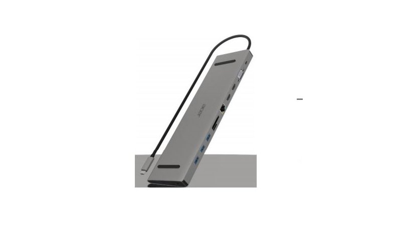 Acer ACG-DCK-C-1 Wired USB 3.2 Gen 1 (3.1 Gen 1) Type-C Grey