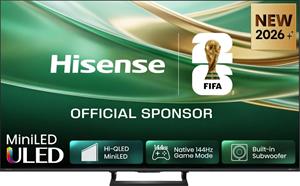 Hisense 85E8S 2.16 m (85") 4K Ultra HD Smart TV Wi-Fi Black