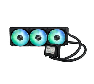ASUS MAX GAMING LC 360 ARGB LCD Processor All-in-one liquid cooler 12 cm Black