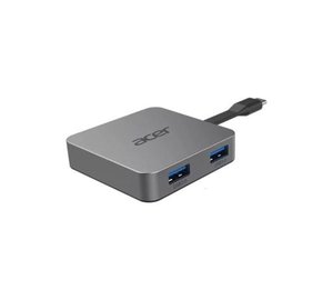 Acer 4-in-1 Type-C Dongle Wired USB 3.2 Gen 1 (3.1 Gen 1) Type-C Silver