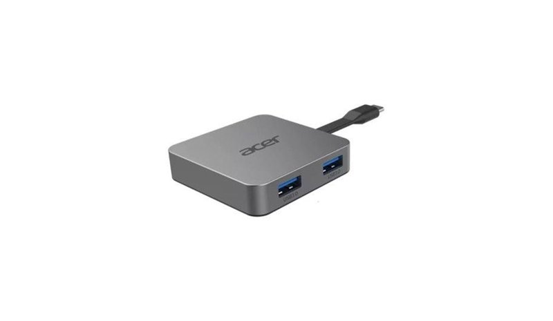 Acer 4-in-1 Type-C Dongle Wired USB 3.2 Gen 1 (3.1 Gen 1) Type-C Silver