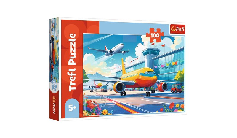 Trefl 16491 puzzle Jigsaw puzzle 100 pc(s) Vehicles