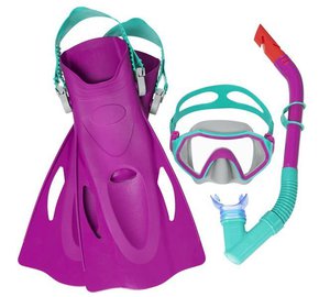 Bestway Crusader Youth 7+ Snorkel Set with Fins