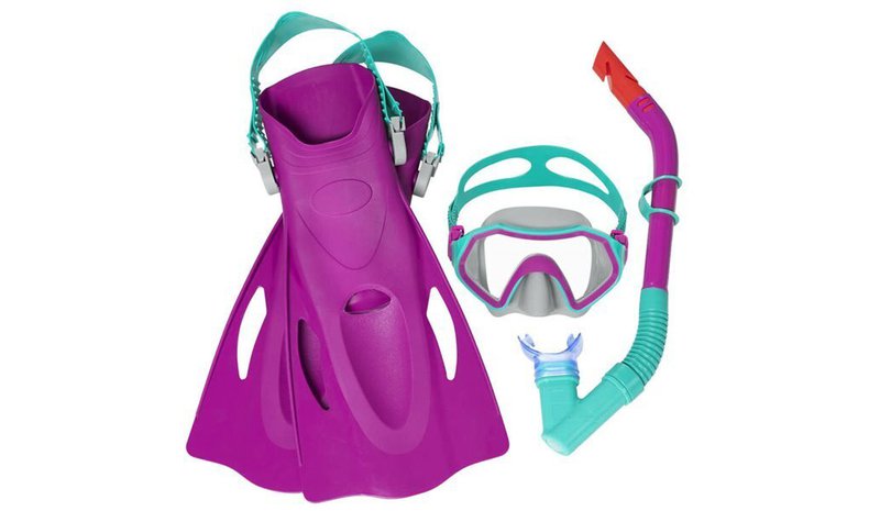 Bestway Crusader Youth 7+ Snorkel Set with Fins
