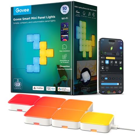 Govee Mini Leuchtpaneele Smart panel Wi-Fi/Bluetooth