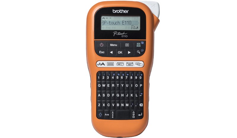 Brother PT-E110 label printer Thermal transfer 180 x 180 DPI 20 mm/sec HGe/TZe QWERTY
