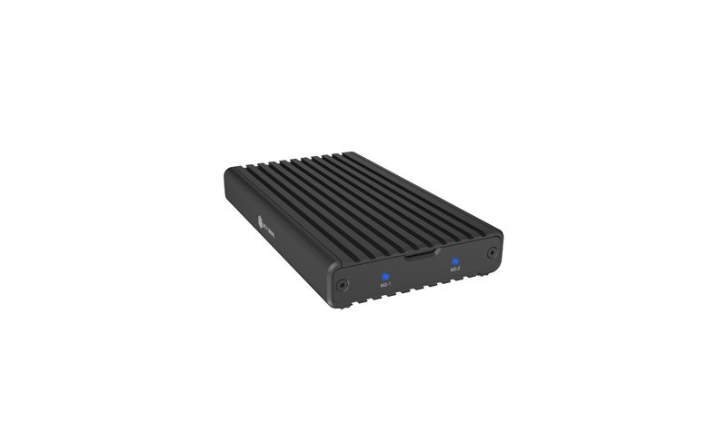 ICY BOX IB-2817M-C32 SSD enclosure Black M.2