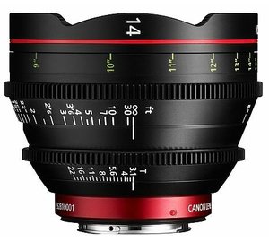 Canon CN-E14mm T3.1 L F SLR