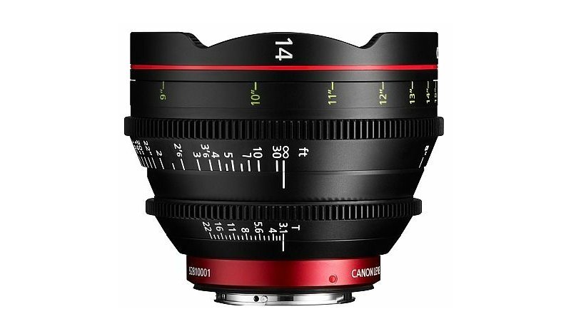 Canon CN-E14mm T3.1 L F SLR