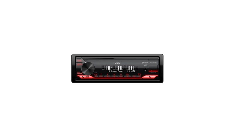 JVC KD-X282DBT car media receiver Black 200 W Bluetooth