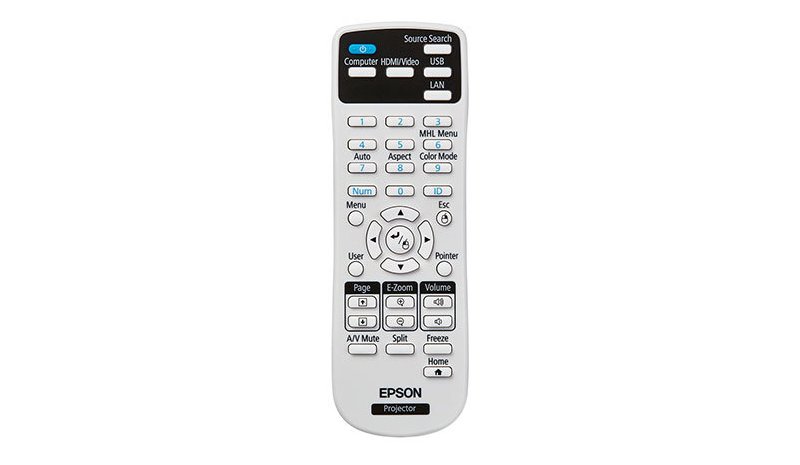 Epson 2181788 remote control IR Wireless Projector Press buttons