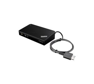 Lenovo 03X6300 laptop dock/port replicator Wired OneLink+ Black