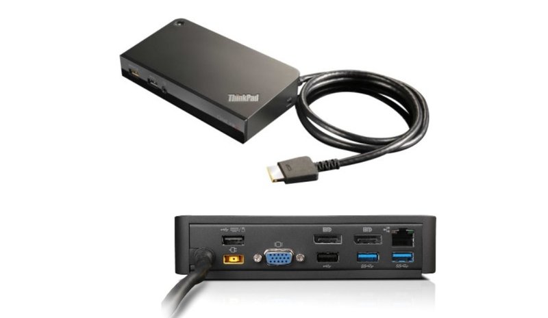 Lenovo 03X6300 laptop dock/port replicator Wired OneLink+ Black