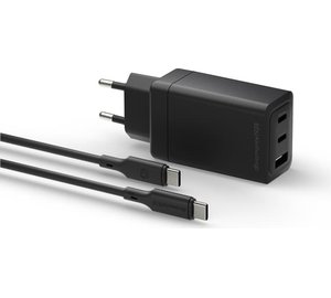 dbramante1928 IT - EU W. Charger - 100W + 2m C-C TPE cable - BLK