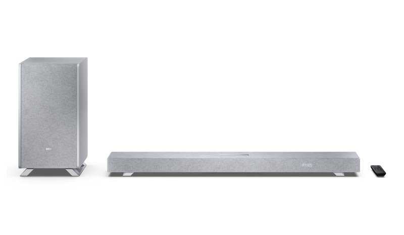 Sharp HT-SBW53121(SL) soundbar speaker Silver 3.1.2 channels 182 W
