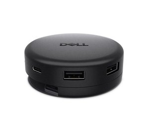 DELL DA326 Wired USB 3.2 Gen 1 (3.1 Gen 1) Type-C Black
