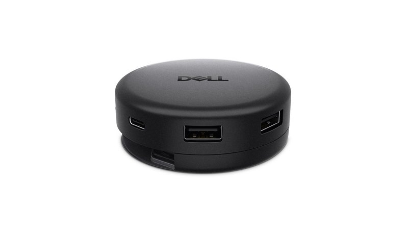 DELL DA326 Wired USB 3.2 Gen 1 (3.1 Gen 1) Type-C Black