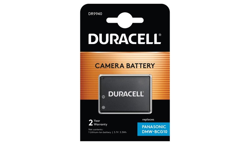Duracell Camera Battery - replaces Panasonic DMW-BCG10 Battery
